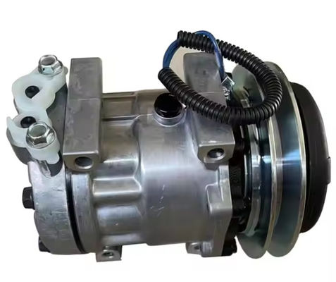Mekanik için klimalı kompresör YX91V00002F2 SK135SR SK200SR SD7H13 Motor 24V