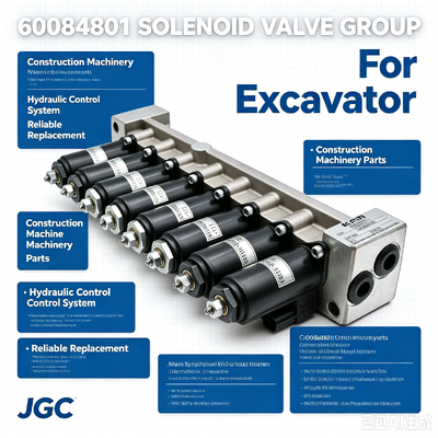 60084801 Solenoid Valf Grubu Herhangi bir kazıcı için uygundur