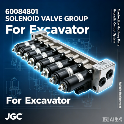 60084801 Solenoid Valf Grubu Herhangi bir kazıcı için uygundur