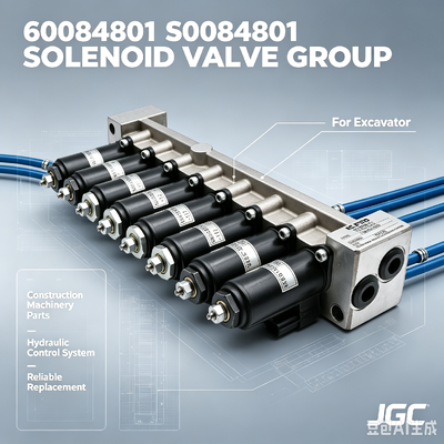 60084801 Solenoid Valf Grubu Herhangi bir kazıcı için uygundur