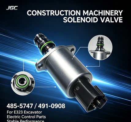 Belparts Ekskavatör Elektrik Parçaları E323 Solenoid Valf 485-5747 491-0908