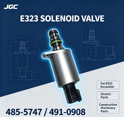 Belparts Ekskavatör Elektrik Parçaları E323 Solenoid Valf 485-5747 491-0908