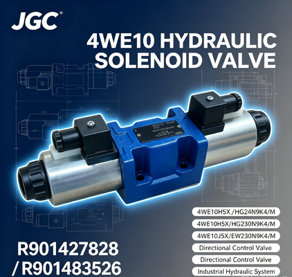4WE10 Serisi R901427828 4WE10H5X/HG24N9K4/M R901483526 4WE10J5X/EW230N9K4/M Hidrolik Solenoid Yön Kontrol Valfi