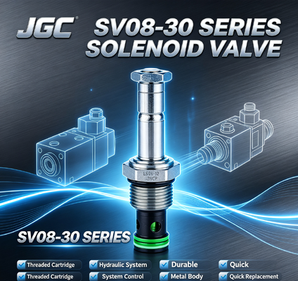 SV08-30 Serisi Filterli Patlayıcı Hidrolik Solenoid Valf