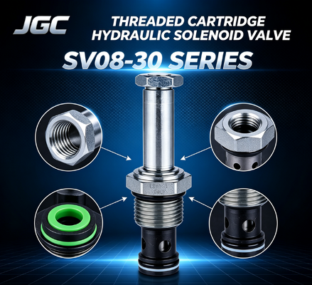 SV08-30 Serisi Filterli Patlayıcı Hidrolik Solenoid Valf