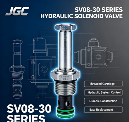 SV08-30 Serisi Filterli Patlayıcı Hidrolik Solenoid Valf