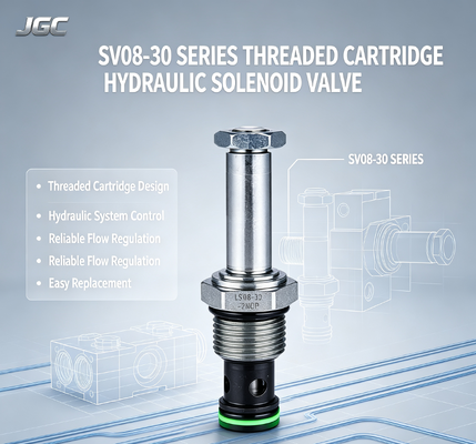 SV08-30 Serisi Filterli Patlayıcı Hidrolik Solenoid Valf