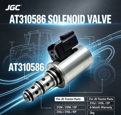 AT310586 JD traktör parçaları için yeni hidrolik solenoid valfi 310K/210K/EP/310J/310L/EP 6 aylık garanti 2kg