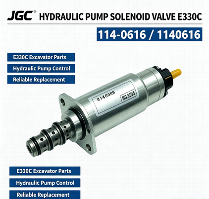 E330C Ekskavator Parçaları Solenoid Valf Hidrolik Pompa Solenoid Valf 114-0616 1140616