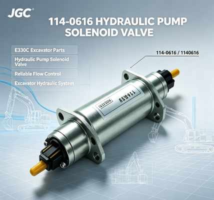 E330C Ekskavator Parçaları Solenoid Valf Hidrolik Pompa Solenoid Valf 114-0616 1140616