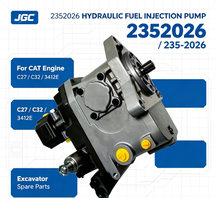 235-2026 Ekskavatör Yedek Parçaları CAT Caterpillar Motor C27 C32 3412E için Hidrolik Yakıt Enjeksiyon Pompaları