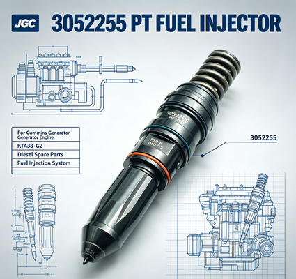 KTA38-G2 PT Generatör motor yakıt enjeksiyonu için dizel yedek parçalar 3052255