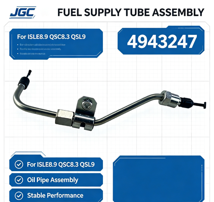 4943247 Serici Petrol BorularıISLE8.9 QSC8.3 QSL9 Motor Parçaları için istikrarlı performanslı yakıt tedarik borusu montajı