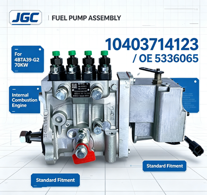 10403714123 OE 5336065 4BTA39-G2 70KW Yakıt Pompası Montajı Standart İçten Yanmalı Motor Donanımı