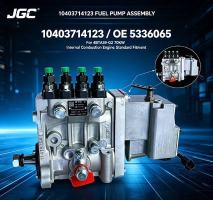 10403714123 OE 5336065 4BTA39-G2 70KW Yakıt Pompası Montajı Standart İçten Yanmalı Motor Donanımı