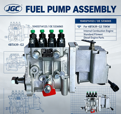 10403714123 OE 5336065 4BTA39-G2 70KW Yakıt Pompası Montajı Standart İçten Yanmalı Motor Donanımı
