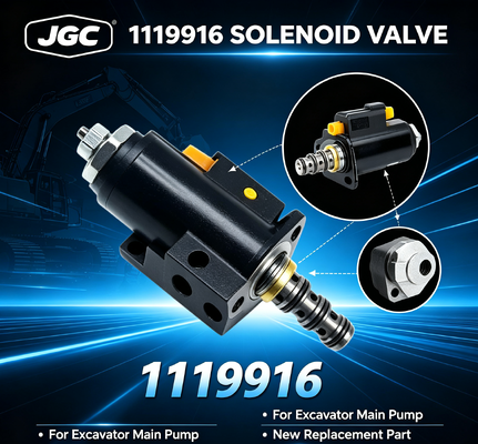 1119916 Ekskavatör Ana Pompası için Solenoid Valf - Yeni Değiştirme Parçası