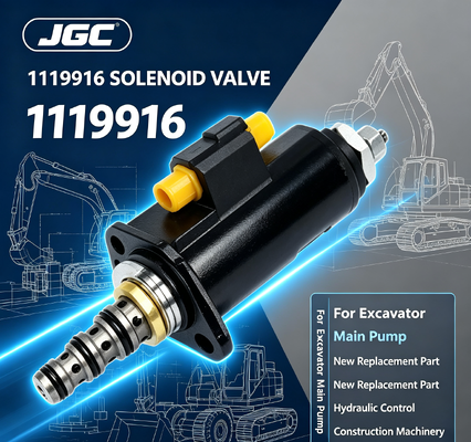 1119916 Ekskavatör Ana Pompası için Solenoid Valf - Yeni Değiştirme Parçası