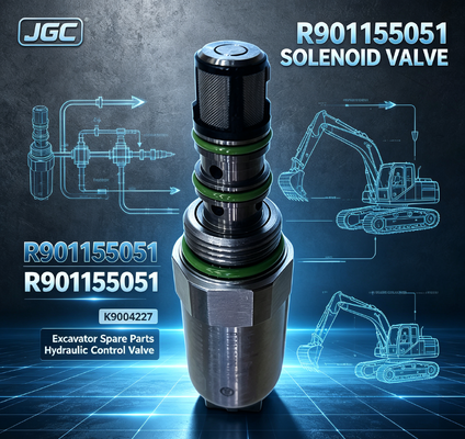 R901155051 Ekskavatör Yedek Parçaları Ekskavatör Solenoid Valf K9004227 R901155051
