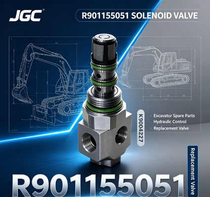 R901155051 Ekskavatör Yedek Parçaları Ekskavatör Solenoid Valf K9004227 R901155051