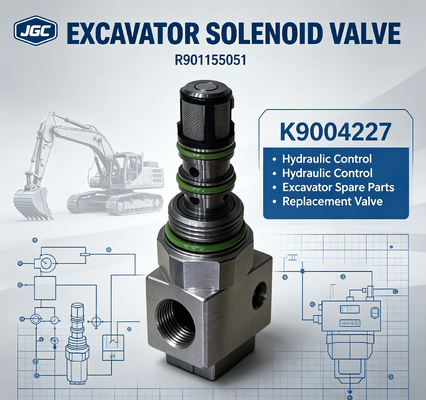 R901155051 Ekskavatör Yedek Parçaları Ekskavatör Solenoid Valf K9004227 R901155051