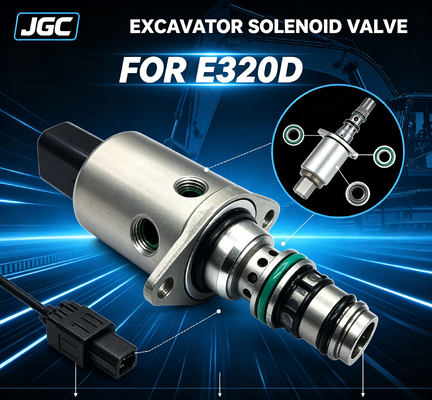 E320D Ekskavatör için Yüksek Kaliteli Solenoid Valf
