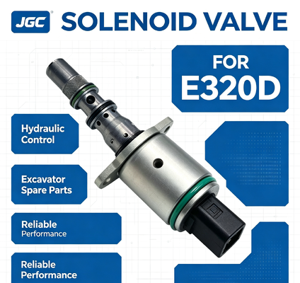 E320D Ekskavatör için Yüksek Kaliteli Solenoid Valf