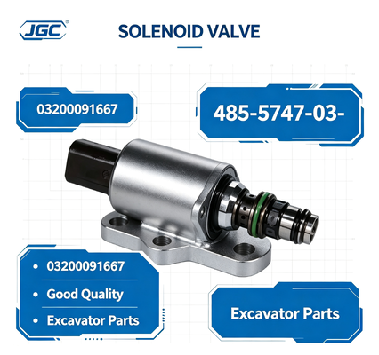 485-5747-03- 03200091667 SOLENOID VALF İyi Kalite Ekskavatör Yedek Parçaları