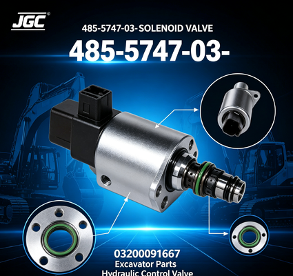 485-5747-03- 03200091667 SOLENOID VALF İyi Kalite Ekskavatör Yedek Parçaları