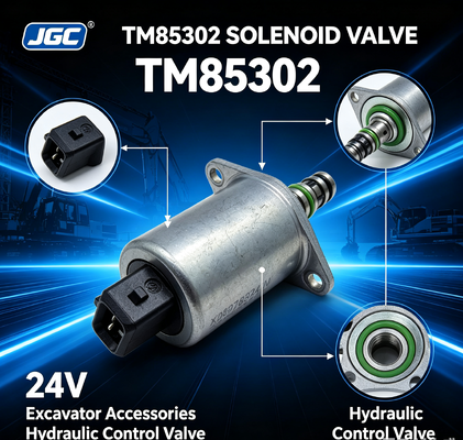 TM85302 Ekskavator aksesuarları için uygun solenoid valf