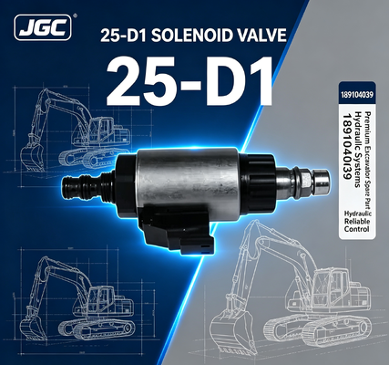 25-D1 Solenoid Valf (189104039) - Hidrolik Sistemler İçin Premium Ekskavatör Yedek Parçası