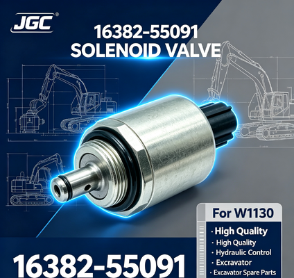 16382-55091W1130 için Yüksek Kalite Ekskavatör Solenoid Valfi