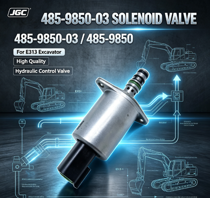 485-9850-03 E313 Ekskavatör Solenoid Valfi 485-9850 Yüksek Kalite