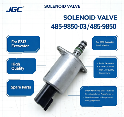 485-9850-03 E313 Ekskavatör Solenoid Valfi 485-9850 Yüksek Kalite