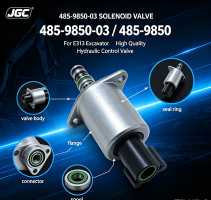 485-9850-03 E313 Ekskavatör Solenoid Valfi 485-9850 Yüksek Kalite