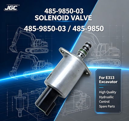 485-9850-03 E313 Ekskavatör Solenoid Valfi 485-9850 Yüksek Kalite