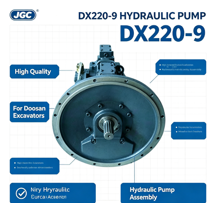 Doosan Ekskavatörleri İnşaat Makinesi Parçaları için DX220-9 Yüksek Kaliteli Eski Stil Hidrolik Pompa Montajı